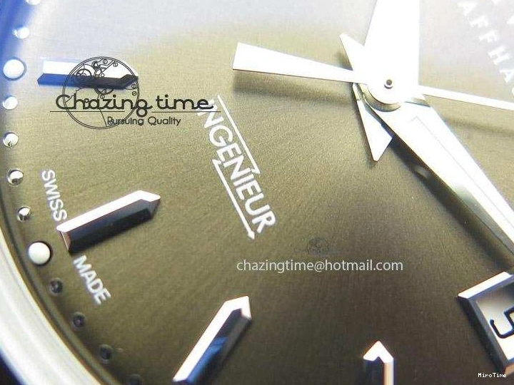 MIROTIME 0316 Affordable Ingeniuer St.Laurens SS Brown Dial MK 1:1 Best Edition On Black Leather Strap A 7365